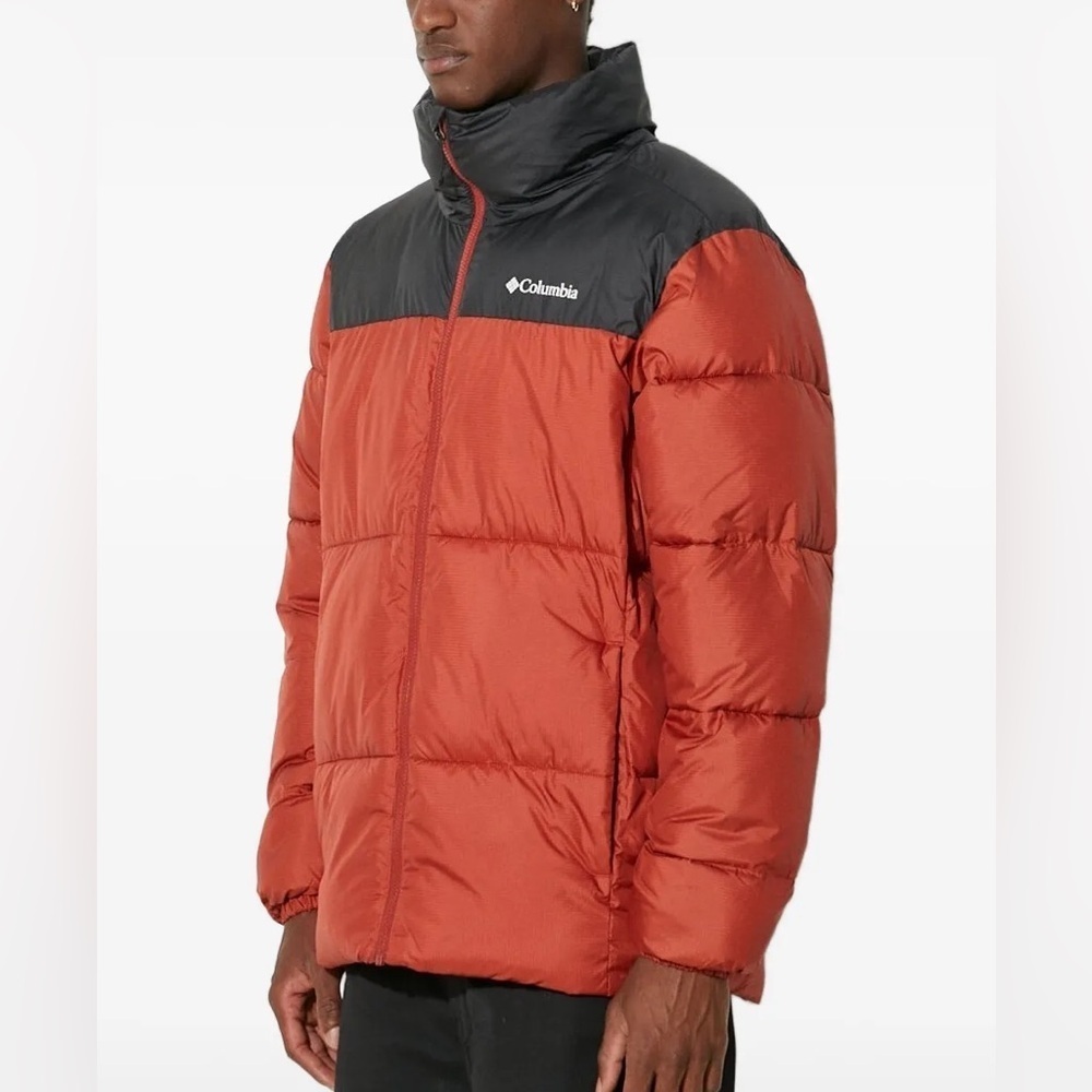 Columbia Red and Gray Puffer Jacket Size XL